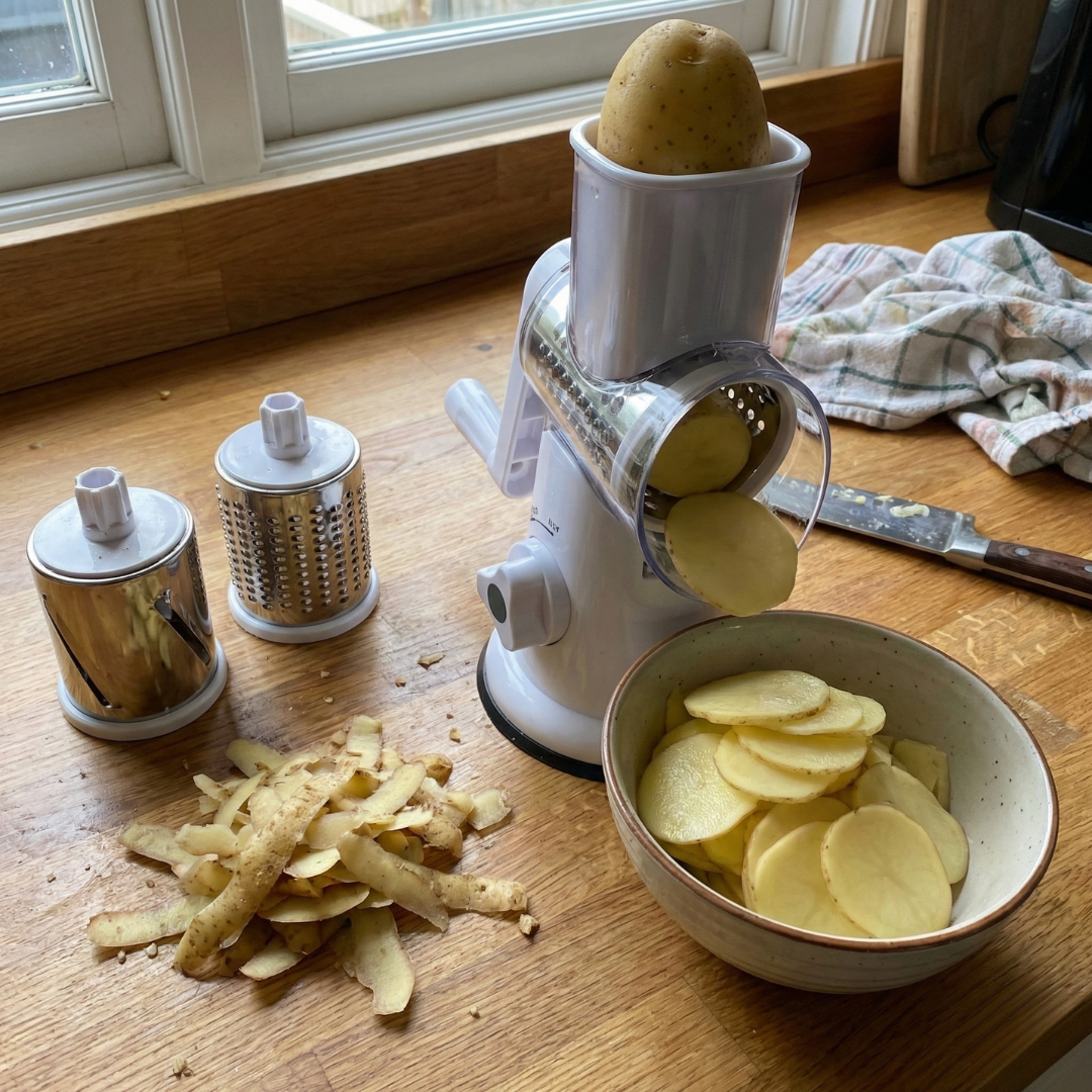 Kitchen Pro™ - El Picador que Transforma tu Cocina en Segundos